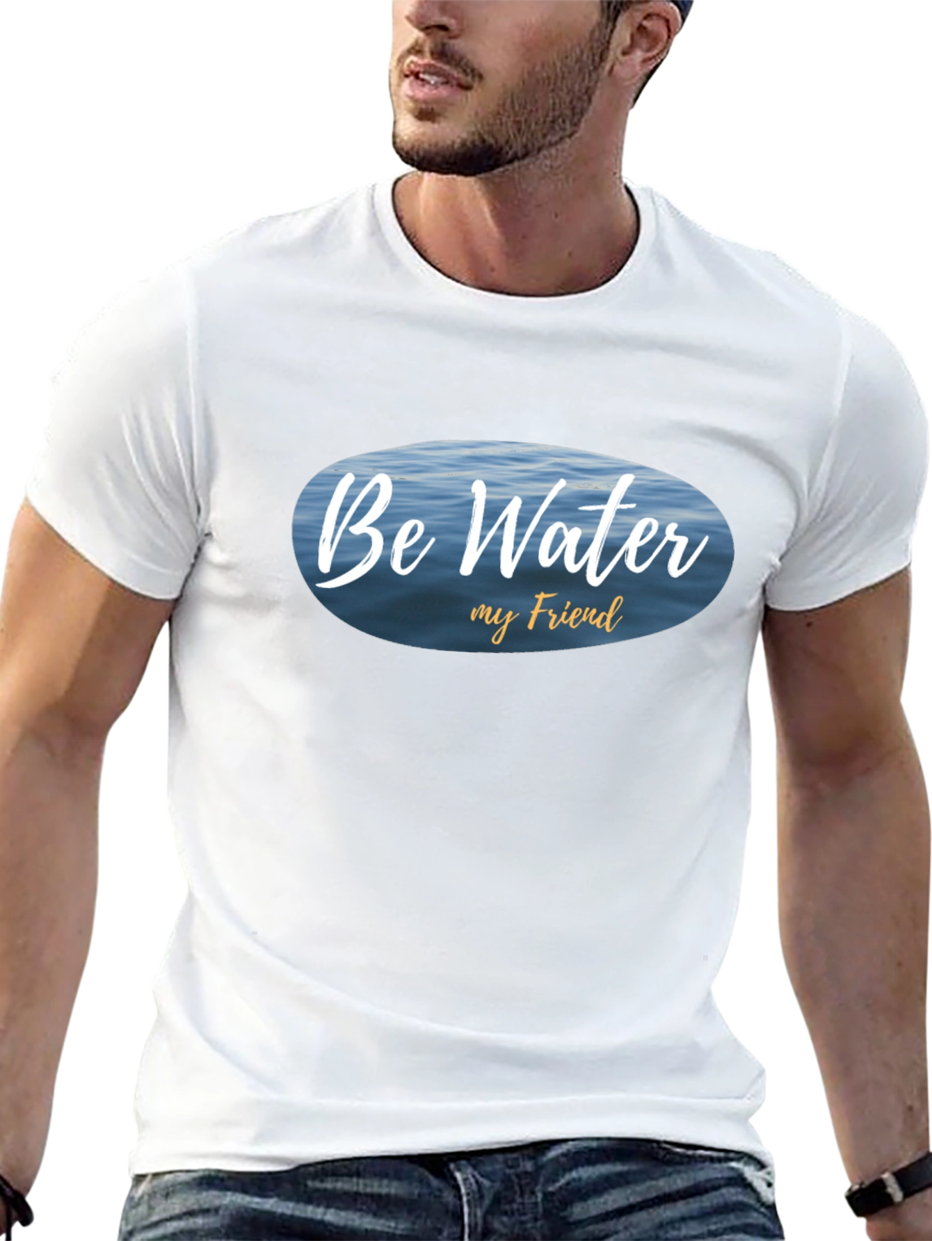 Be Water My Friend T-Shirt - Relaxed Fit