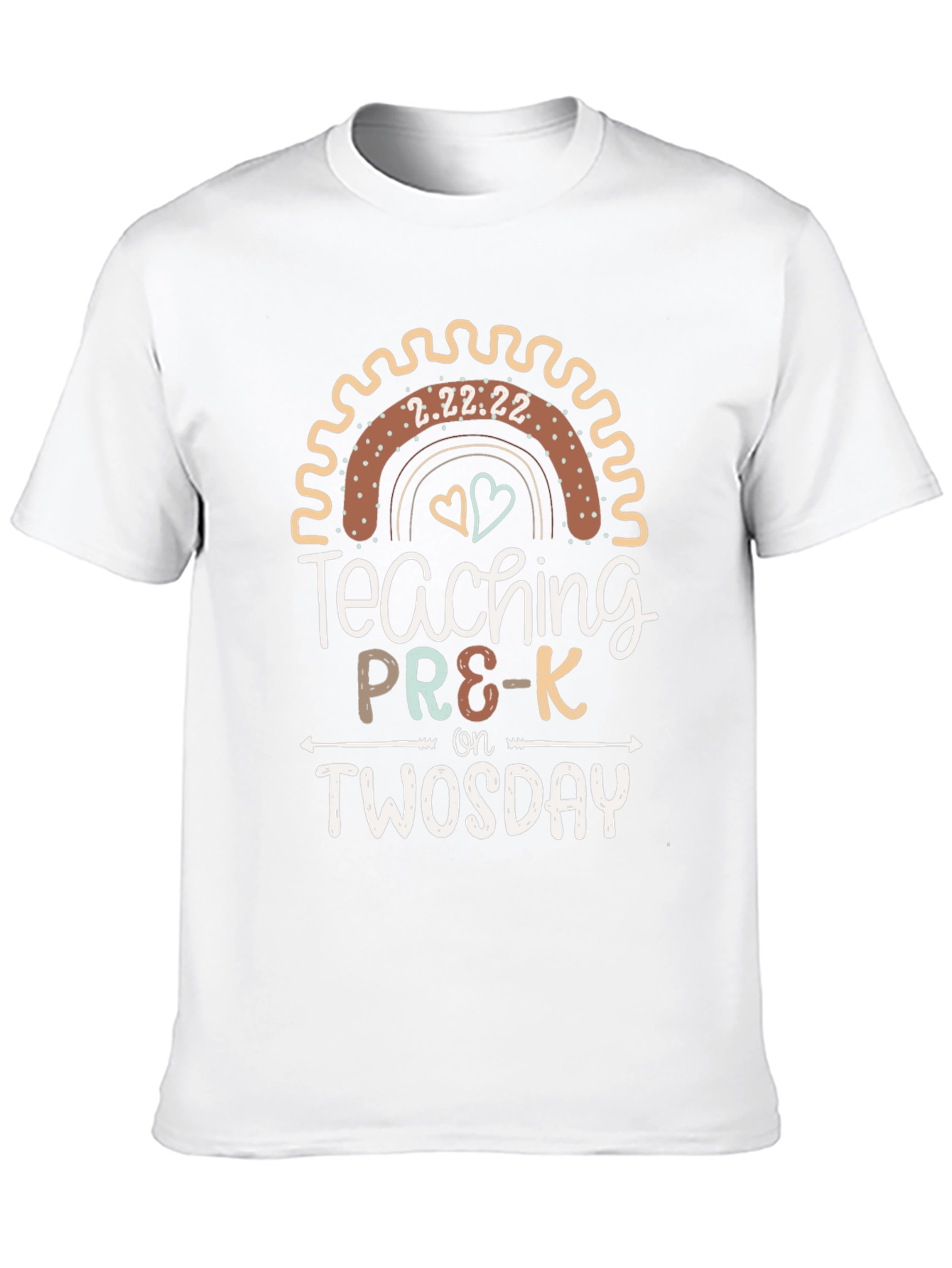 Teaching Pre-K On Twosday T-Shirt