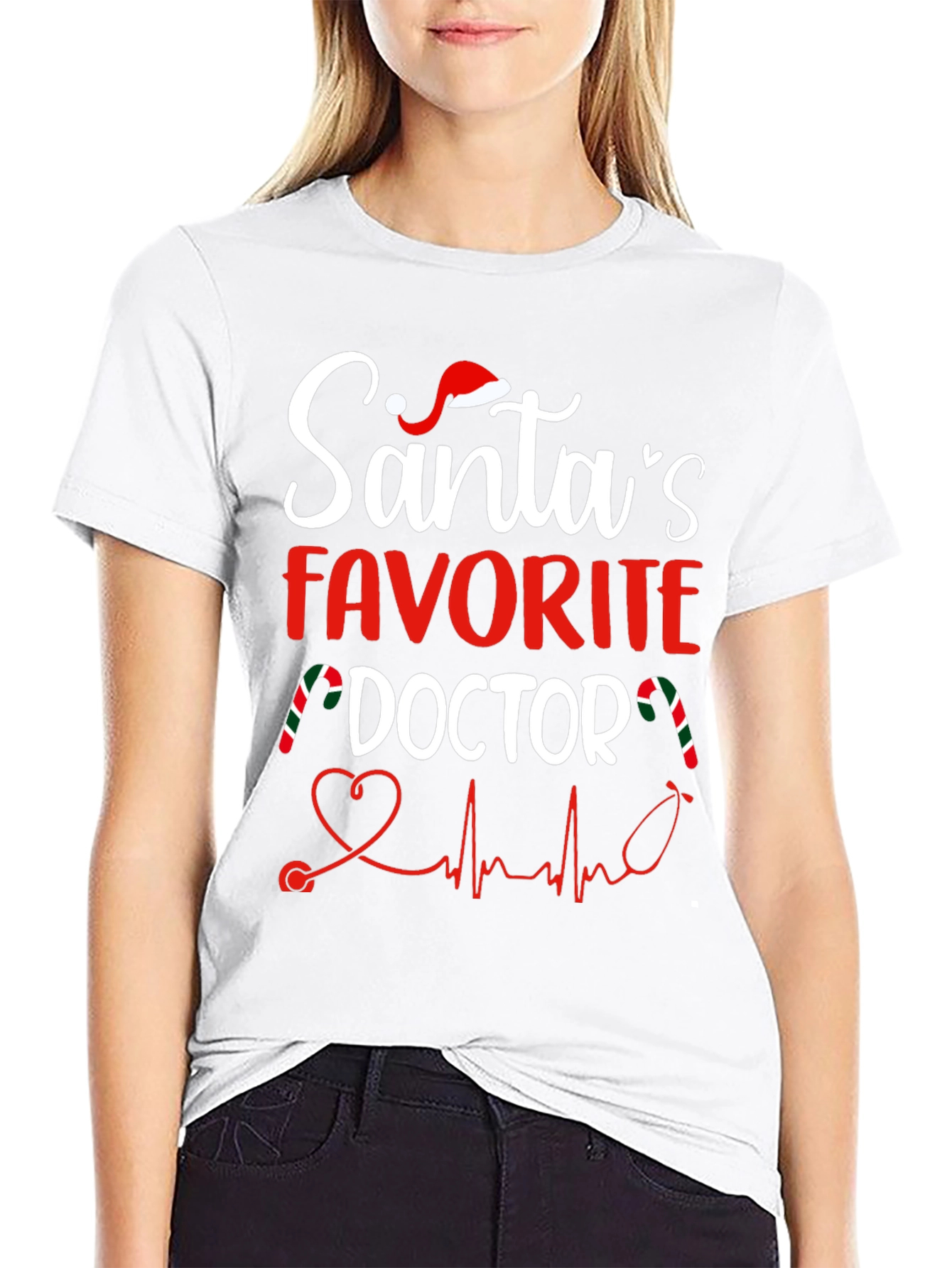 Santas Favorite Doctor T-Shirt