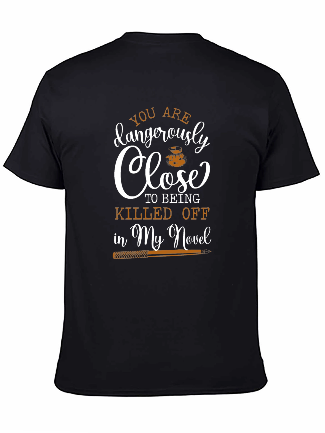 Dangerously Close Novel Black T-Shirt