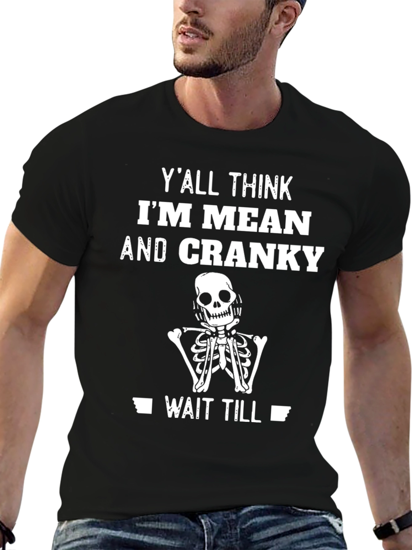 Mean & Cranky Skeleton T-Shirt