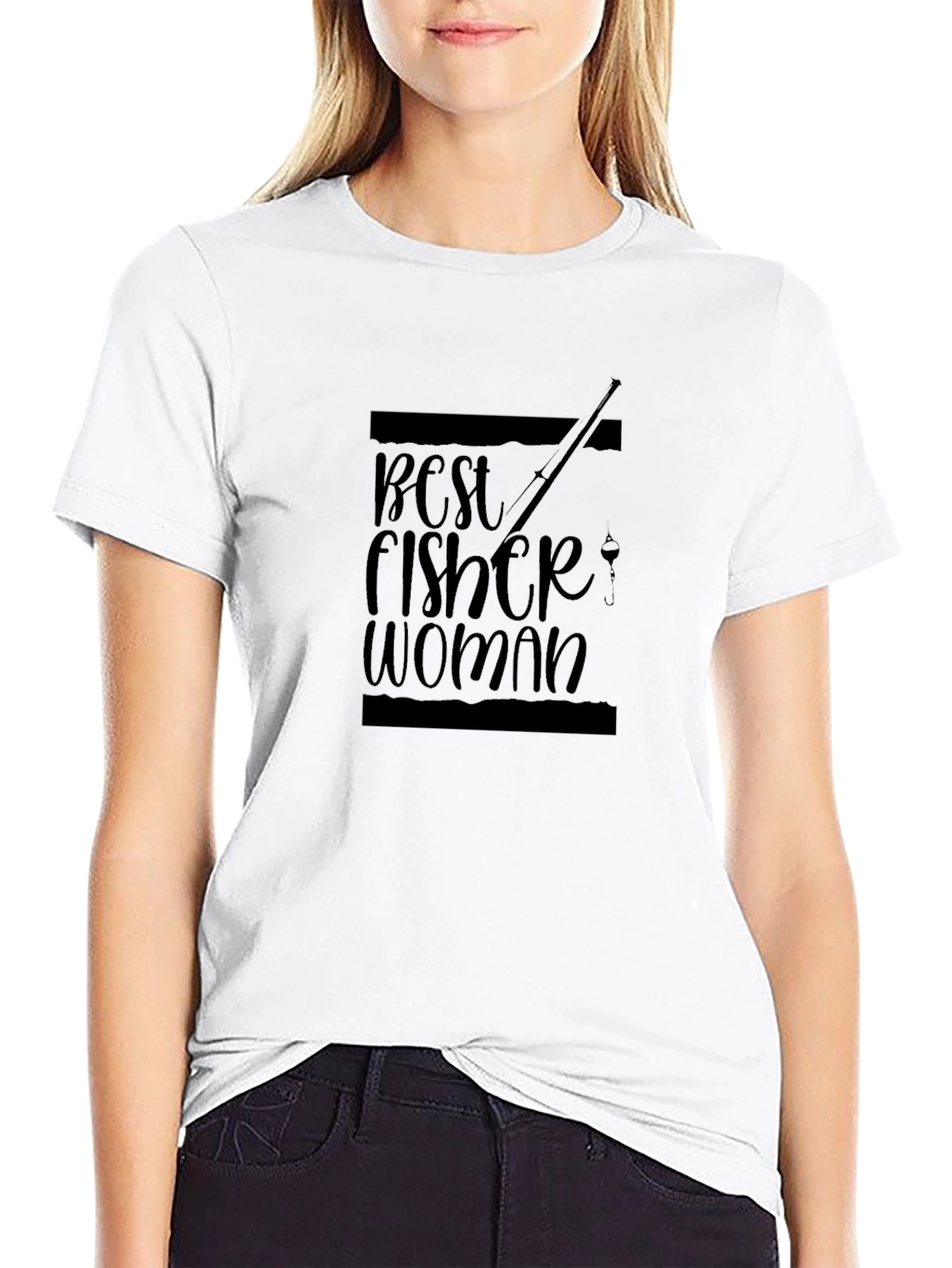 Best Fisher Woman T-Shirt