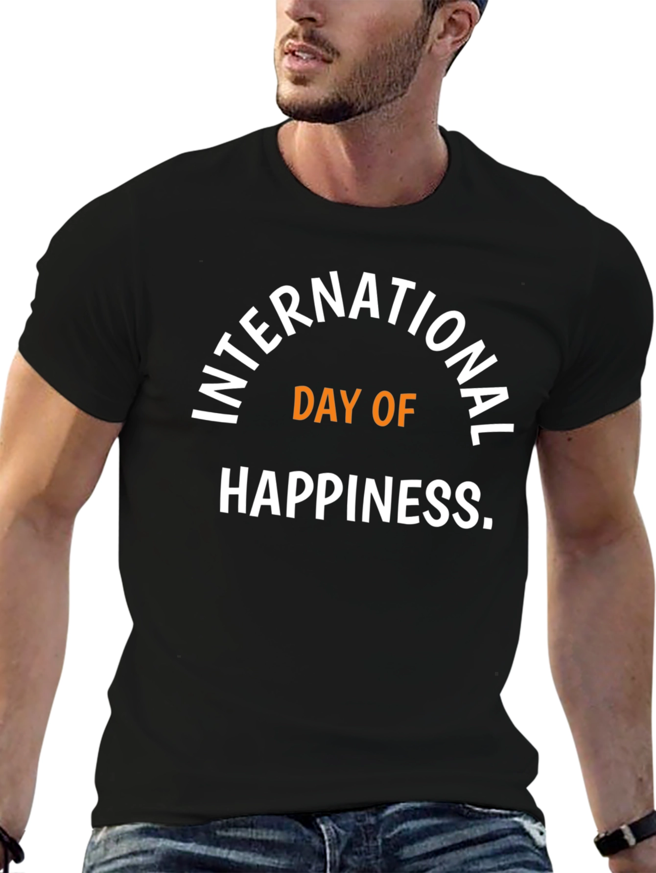 International Day of Happiness Graphic Tee