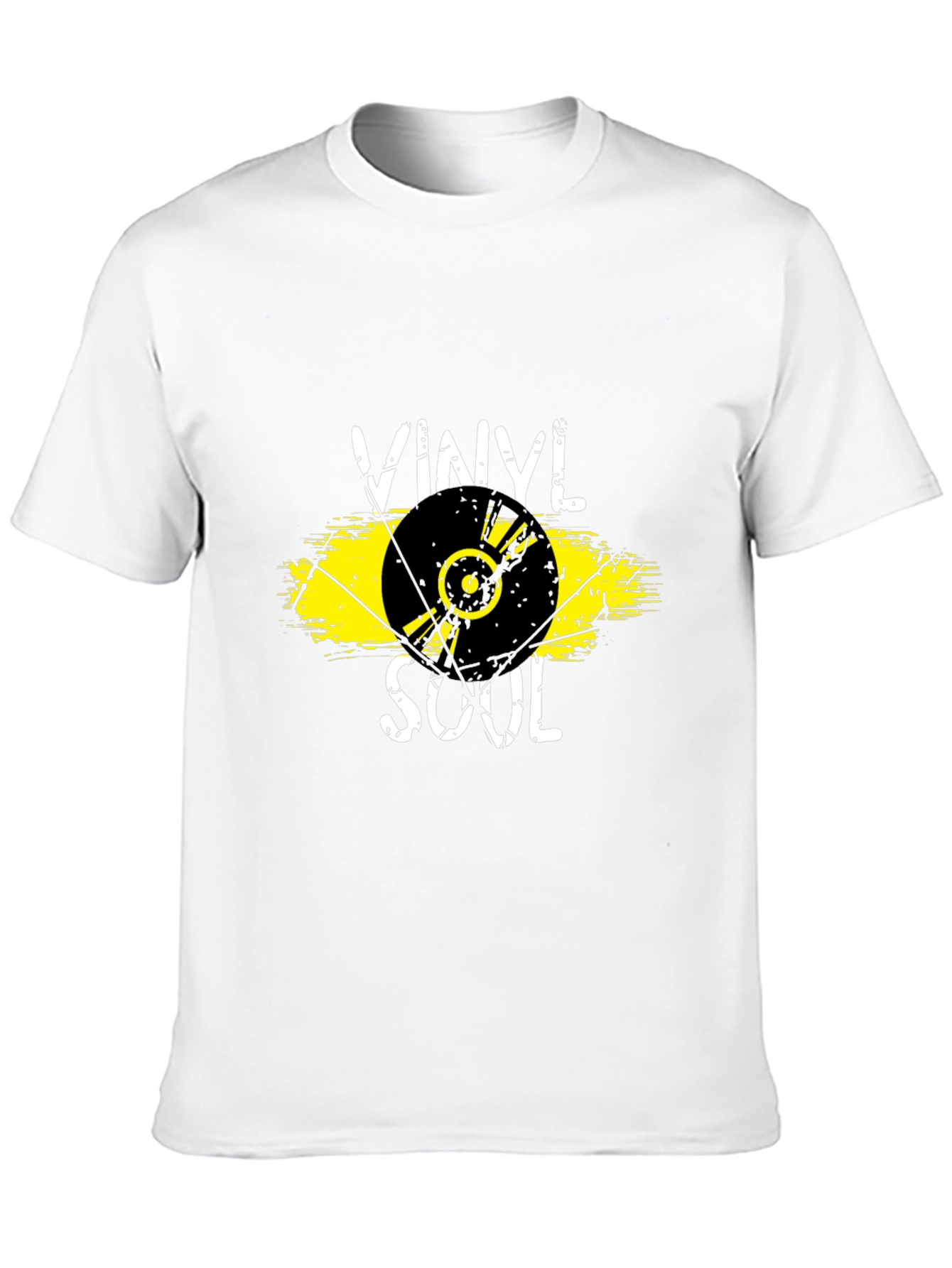 Vinyl Soul Graphic Tee - Black T-Shirt