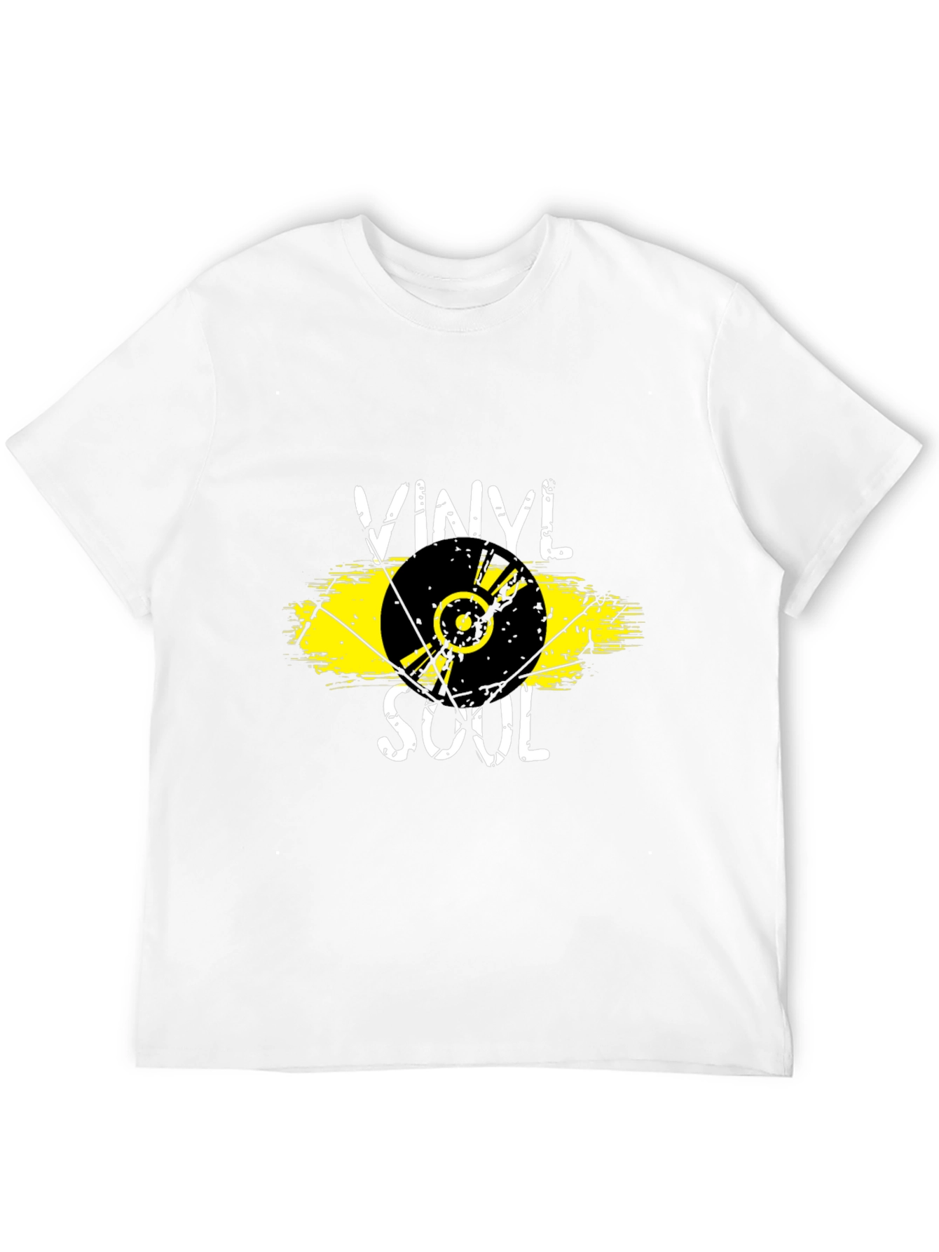 Vinyl Soul Graphic Tee - Black T-Shirt