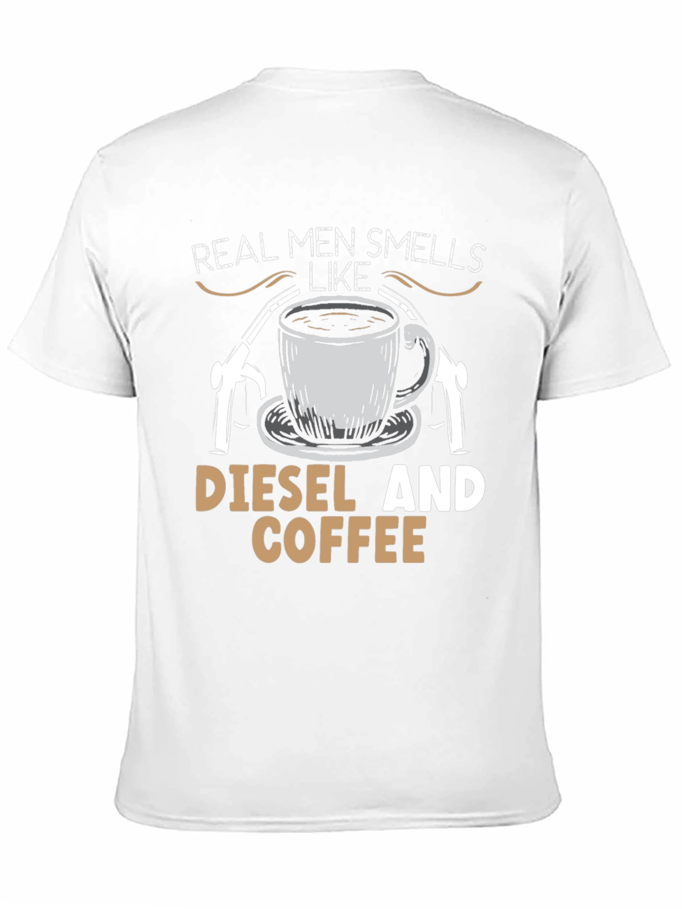 Real Men Diesel & Coffee Graphic Tee