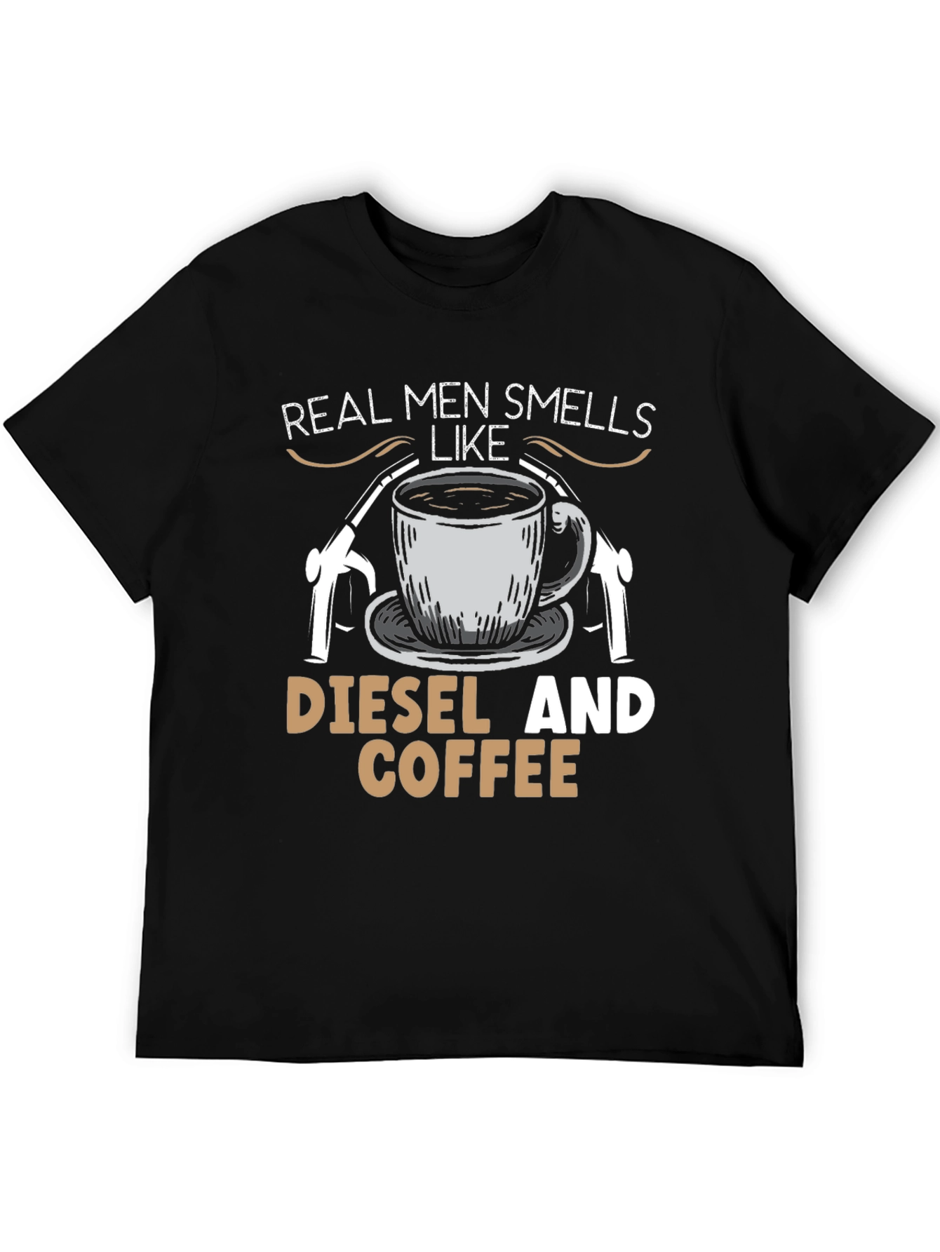 Real Men Diesel & Coffee Graphic Tee