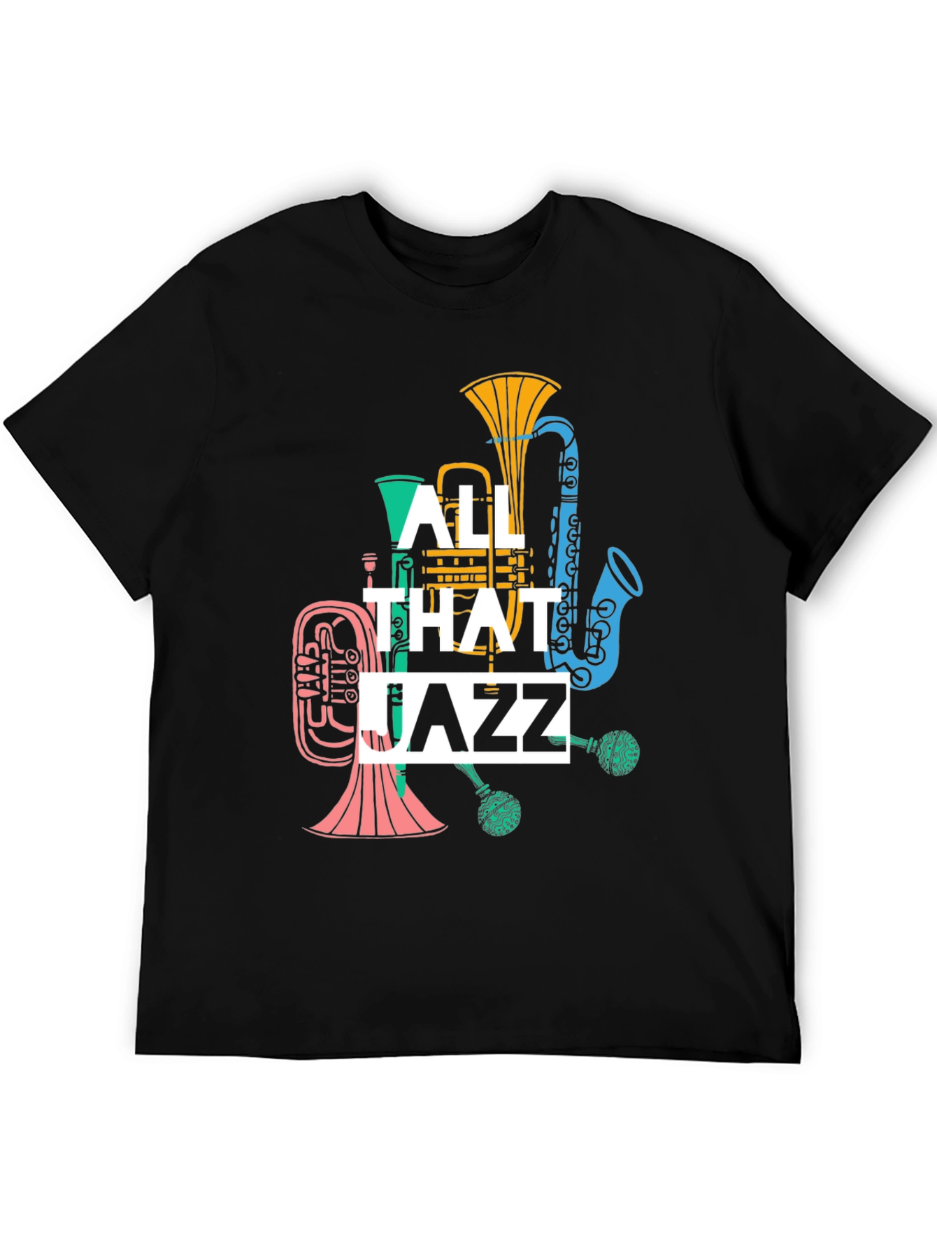 All That Jazz Graphic Tee - Music Lover Shirt