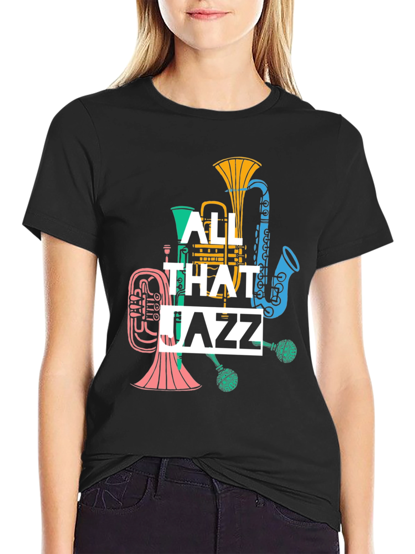 All That Jazz Graphic Tee - Music Lover Shirt