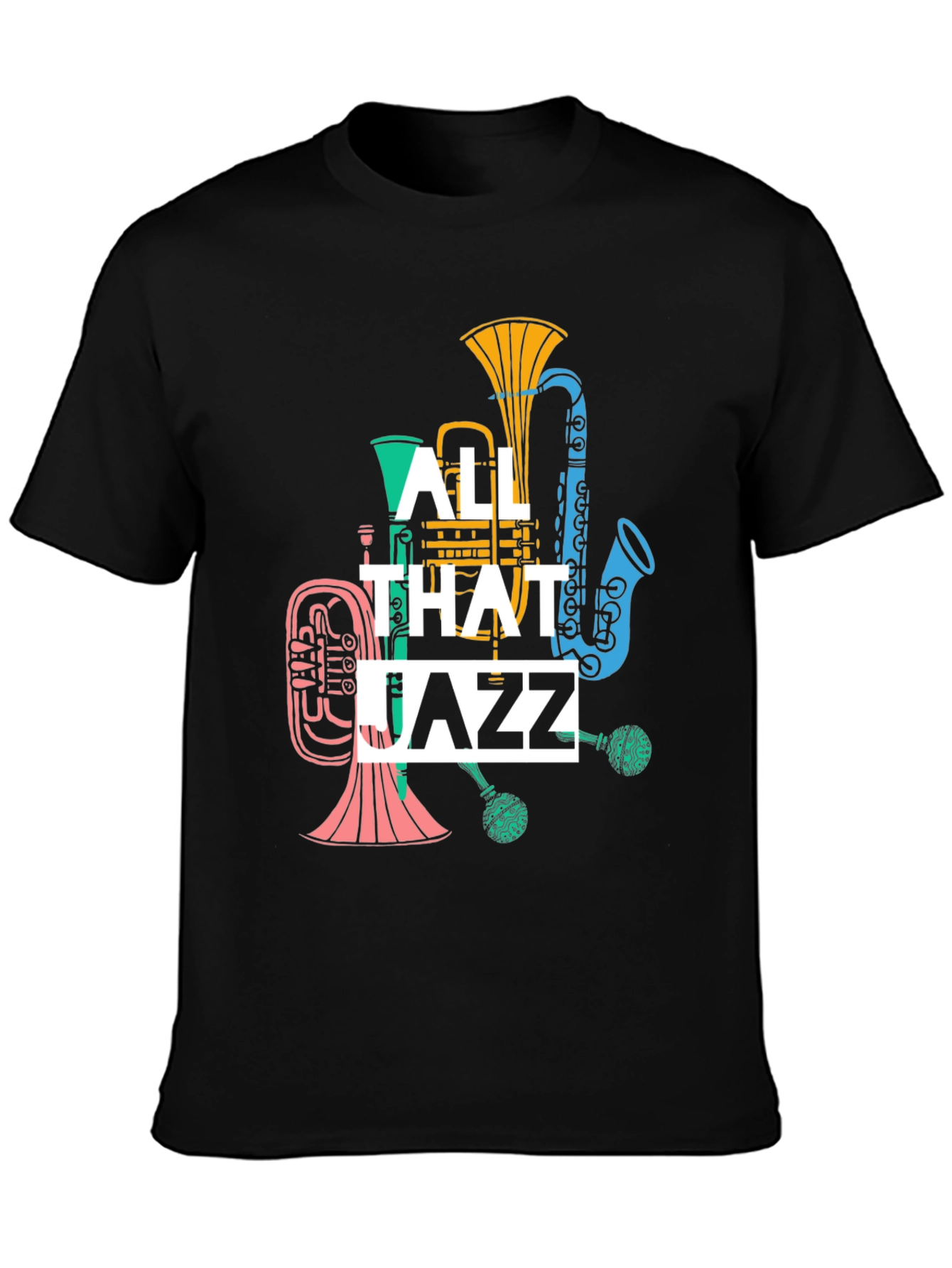 All That Jazz Graphic Tee - Music Lover Shirt