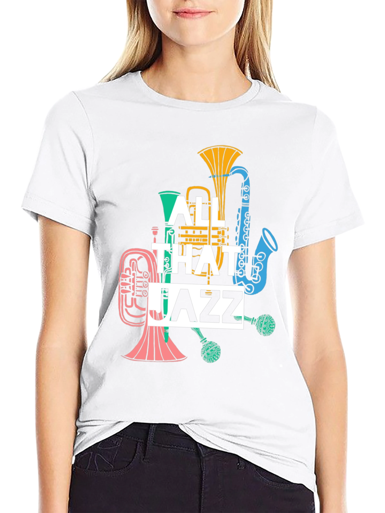 All That Jazz Graphic Tee - Music Lover Shirt