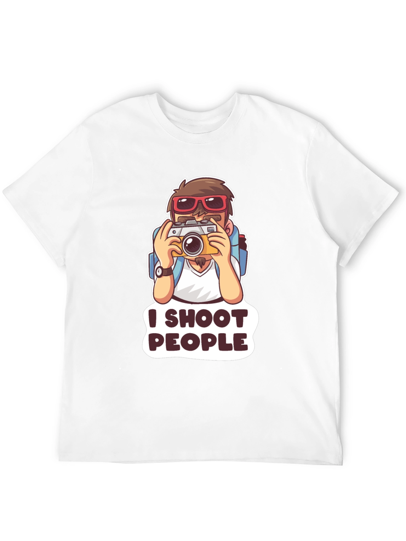I Shoot People T-Shirt - Photography Humor Tee