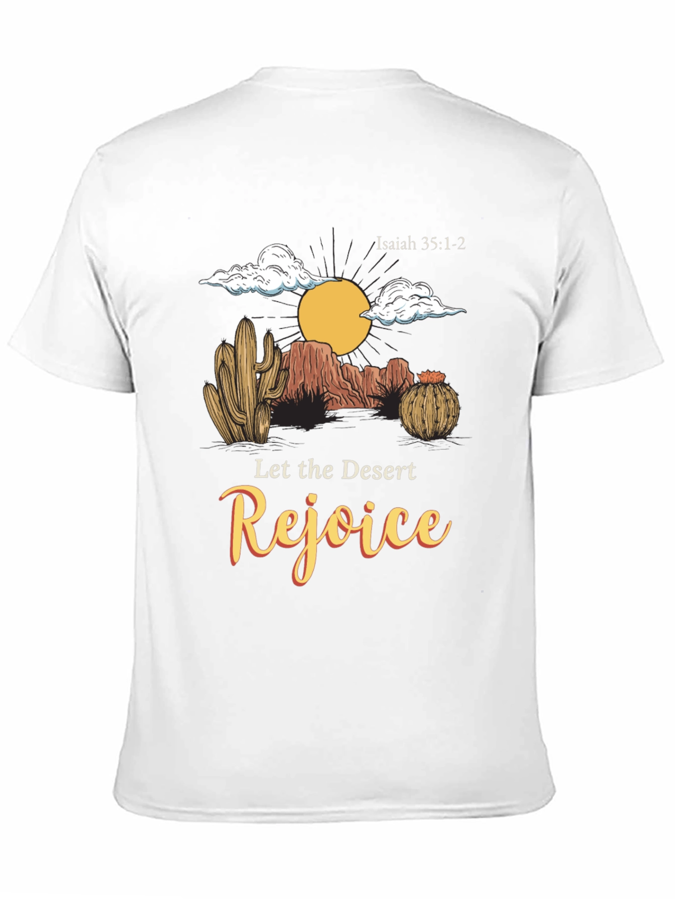 Desert Rejoice Black Graphic Tee