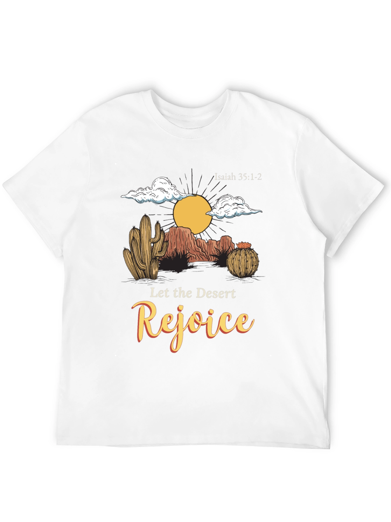 Desert Rejoice Black Graphic Tee