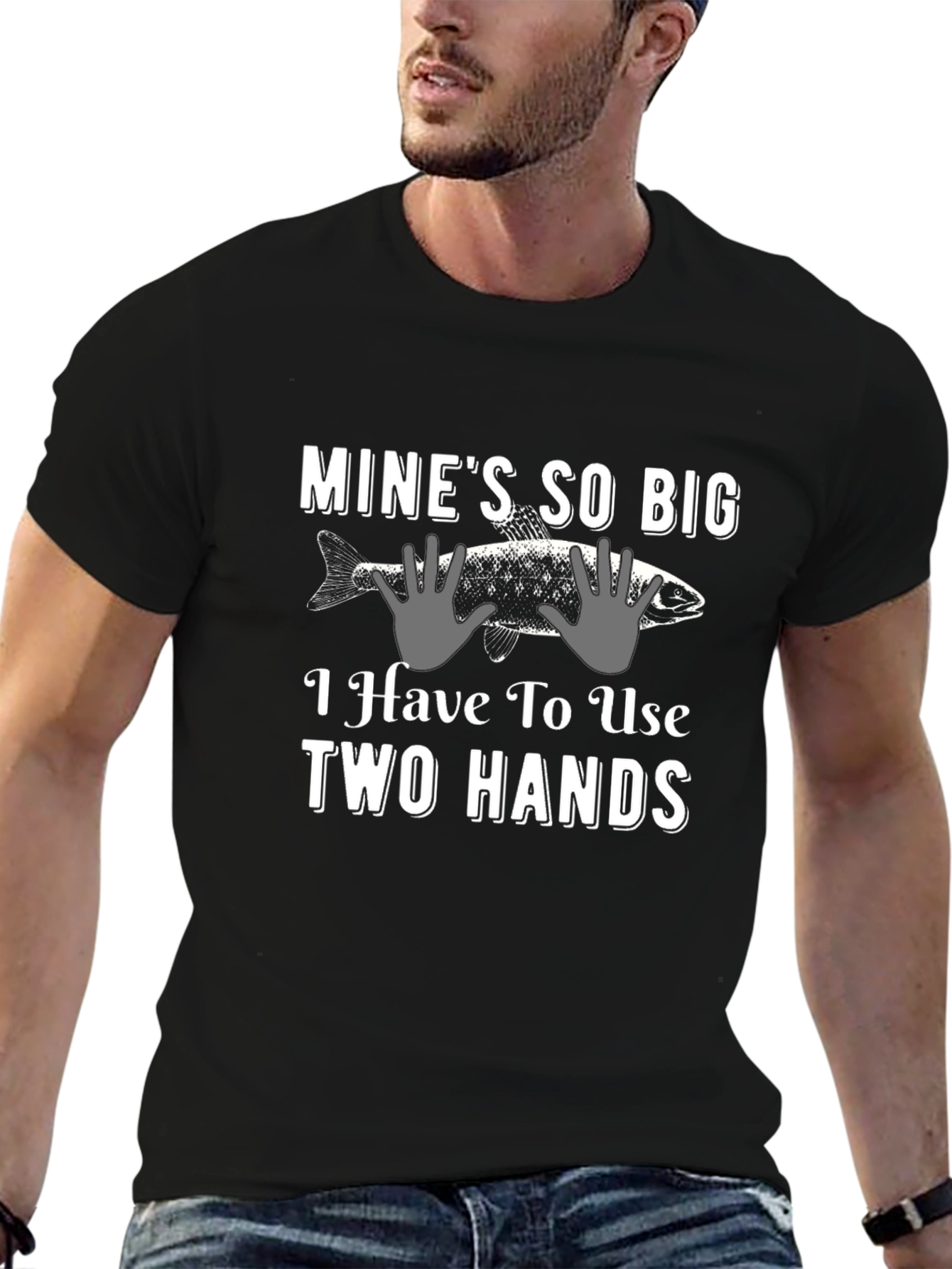 Mines So Big T-Shirt - Funny Fishing Tee