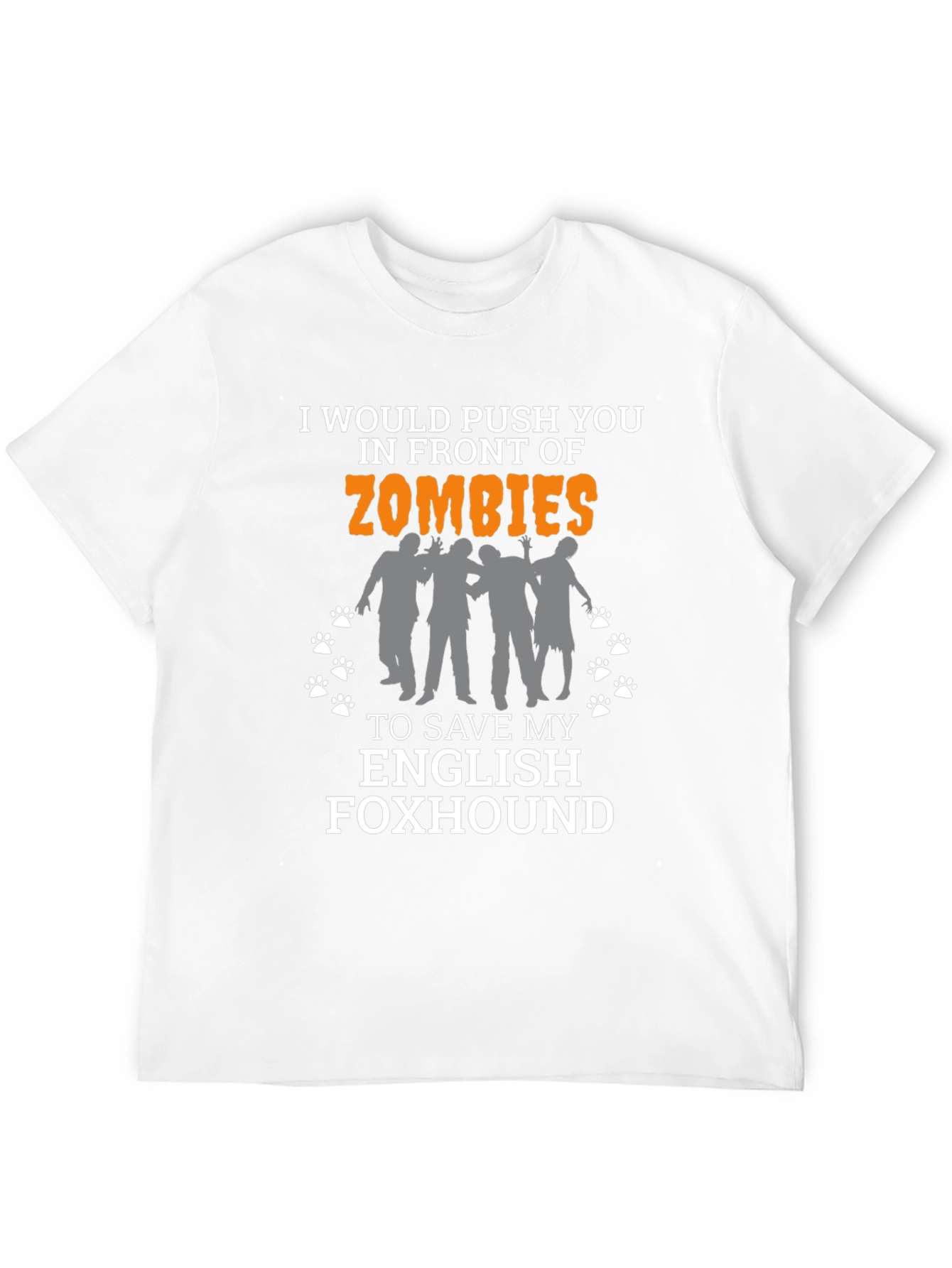 Zombie English Foxhound T-Shirt