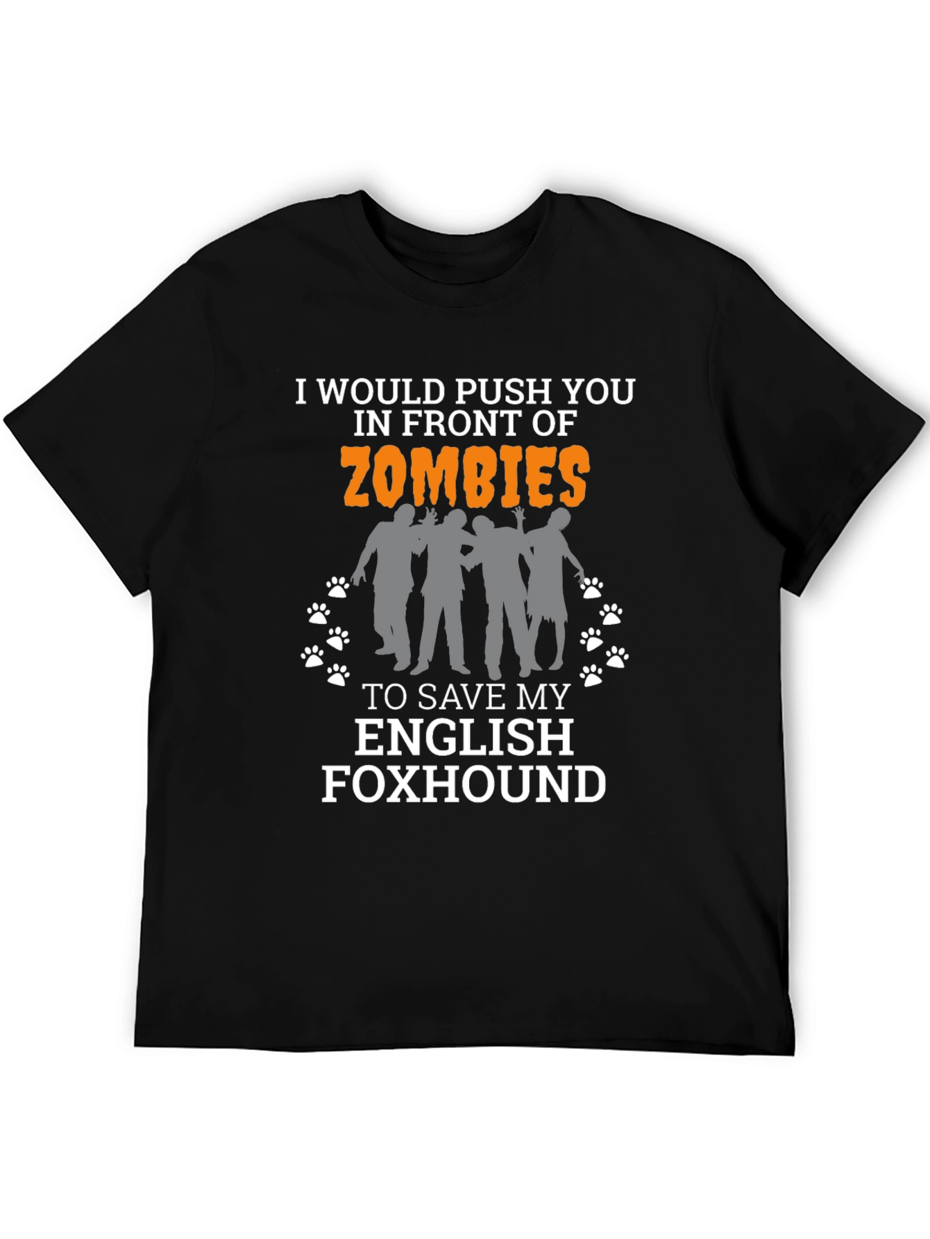 Zombie English Foxhound T-Shirt