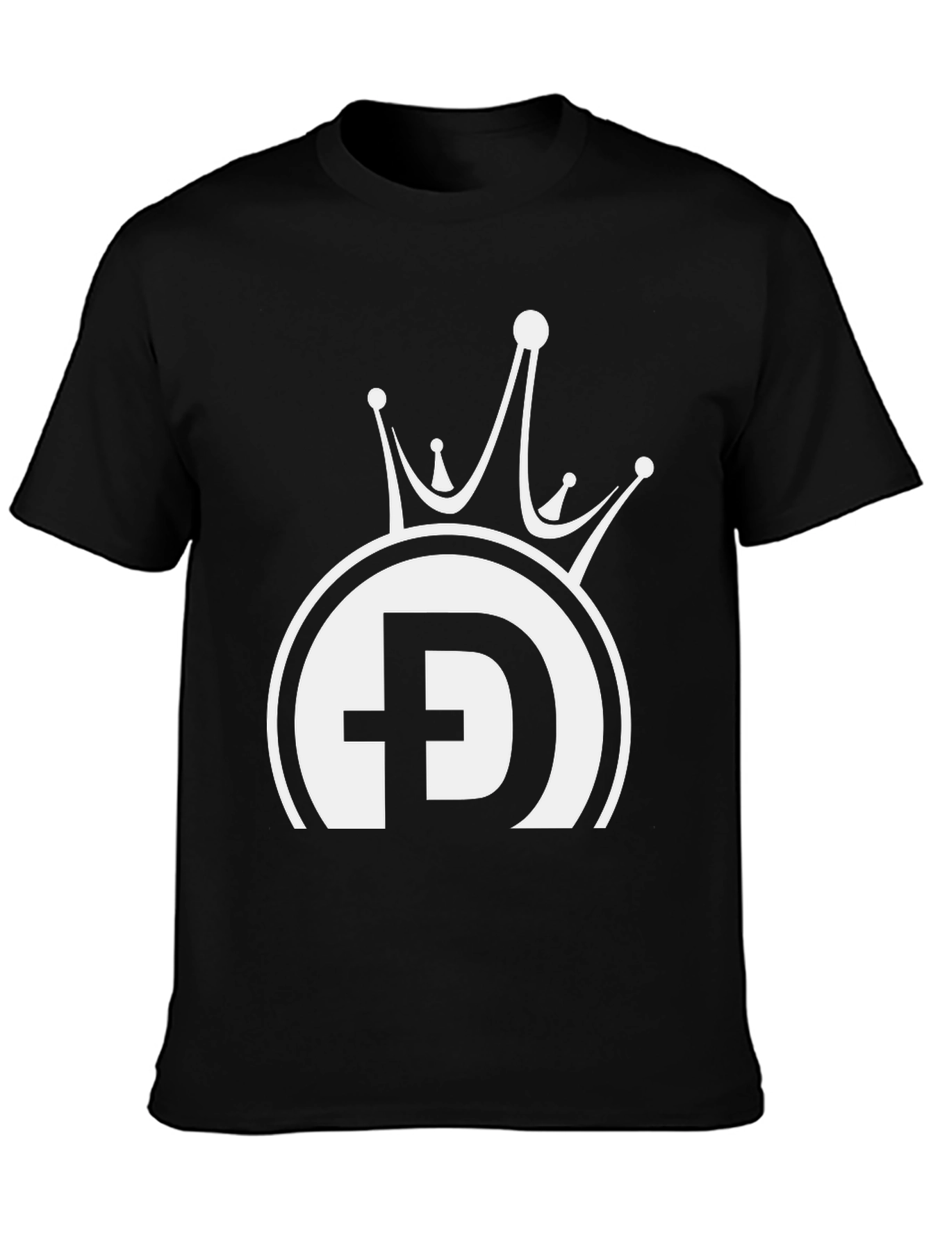 King Doge Black T-Shirt