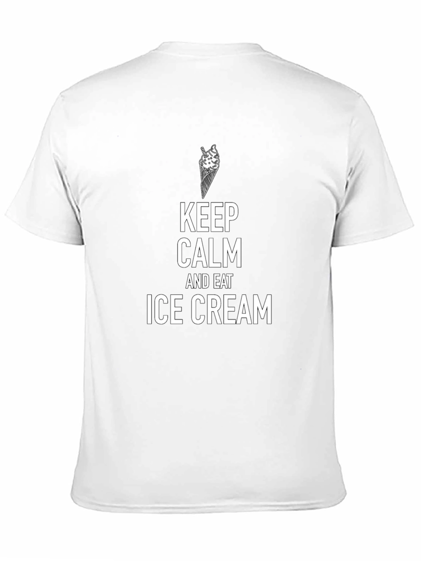 Keep Calm and Eat Ice Cream T-Shirt